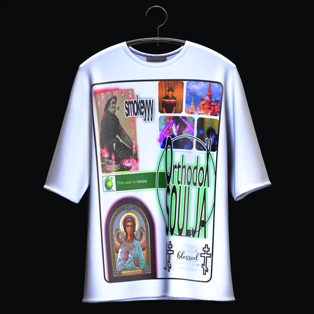 T-shirt - ortodox soulja crop